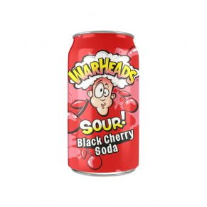 Warheads Sour! Black Cherry Soda 355ml