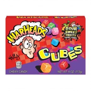 Warheads Sour Chewy Cubes Candy 113g