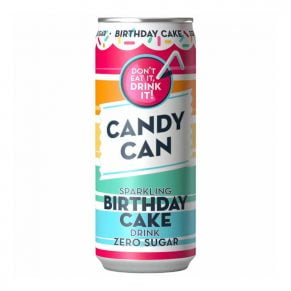 Candy Can Sparkling Birthday Cake Zero Sugar 330ml