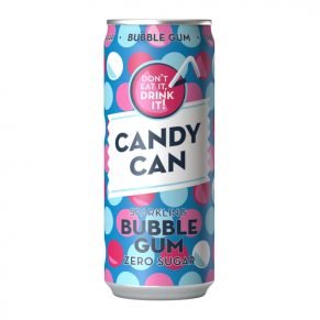 Candy Can Sparkling Bubble Gum Zero Sugar 330ml